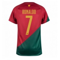 Camiseta Portugal Cristiano Ronaldo #7 Primera Equipación Mundial 2022 manga corta